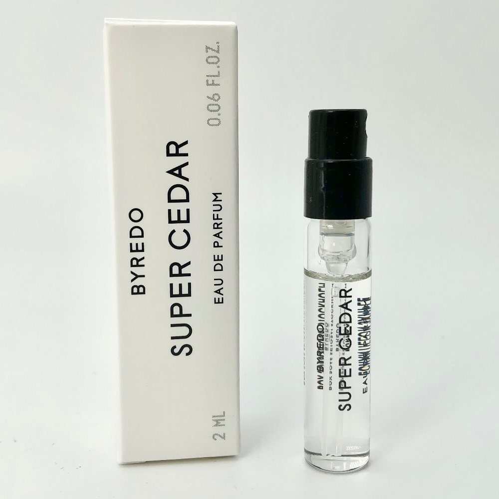 Byredo SUPER CEDAR 2ml Travel Mini Vial New in Box